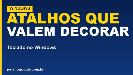 Atalhos do teclado no Windows que valem a pena decorar