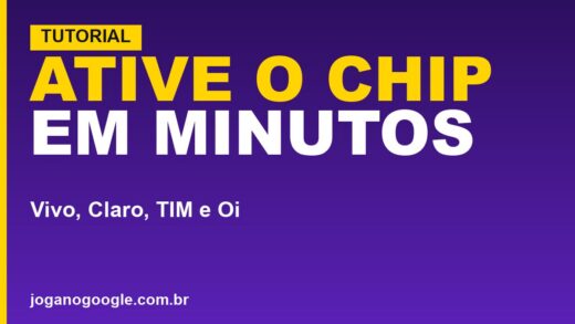 Como ativar e cadastrar o chip do celular (Vivo, Claro e mais)