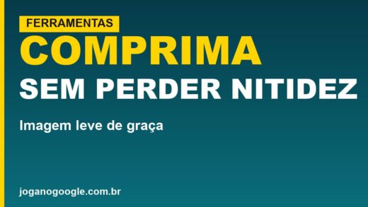 Como comprimir imagem sem perder qualidade (de graça)