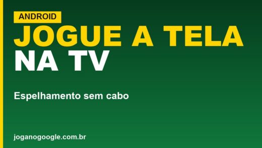 Como espelhar a tela do celular na TV