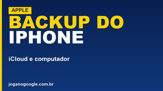 Como fazer backup do iPhone (iCloud e computador)
