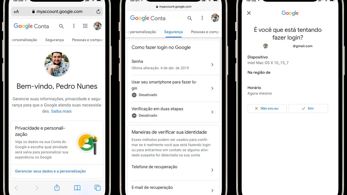 Como recuperar sua Conta Google (e-mail ou senha)