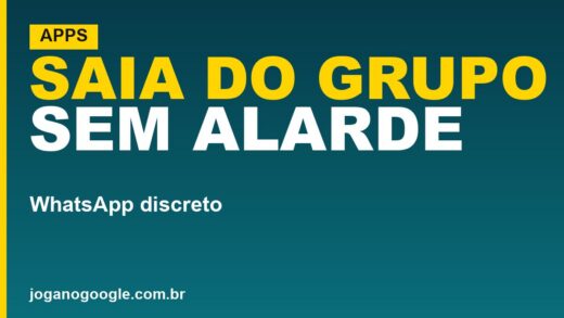 Como sair de grupo do WhatsApp sem aparecer para todos