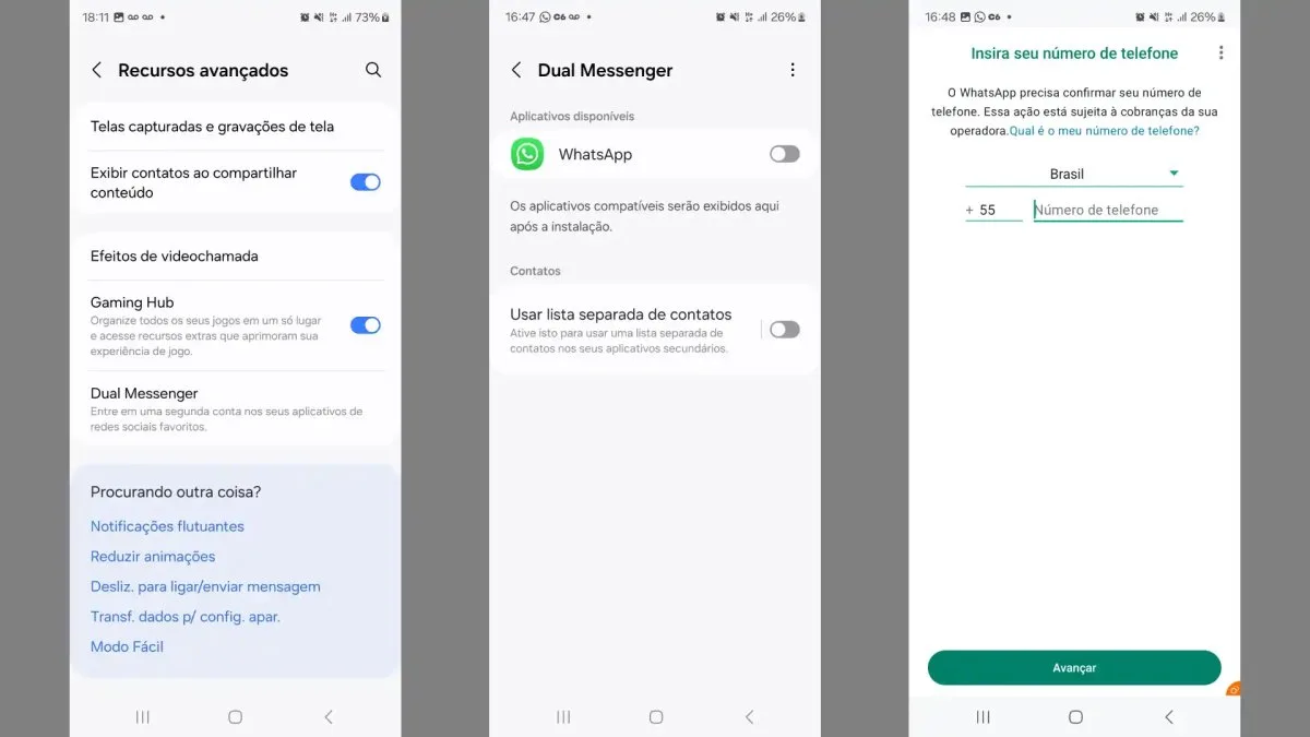 Como usar dois WhatsApp no mesmo celular