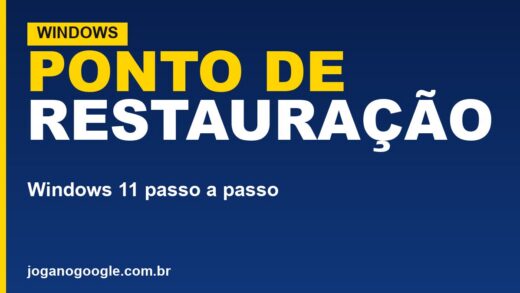 Restauração Pontual do Windows 11: o que é e como usar