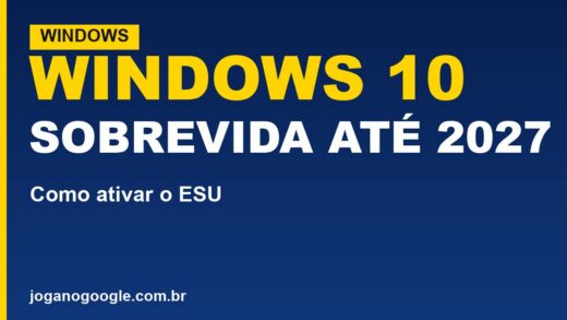 Microsoft estende suporte grátis do Windows 10 até 2027