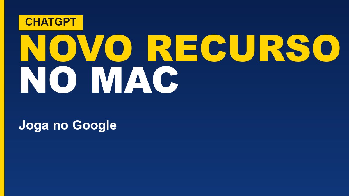 ChatGPT ganha Computer History no Mac; veja como desativar