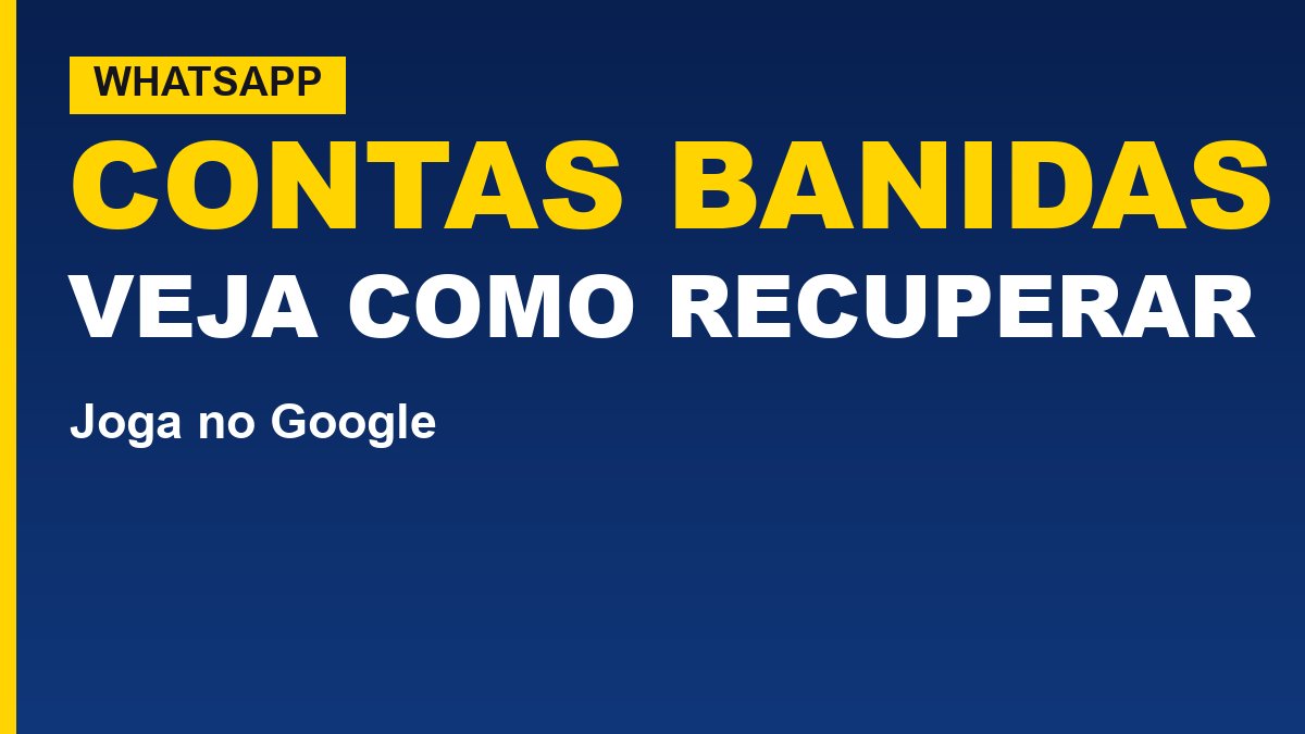 Meta confirma banimento de contas do WhatsApp; veja como recuperar