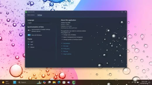 Windows 11 vai deixar mudar a barra de tarefas de lugar
