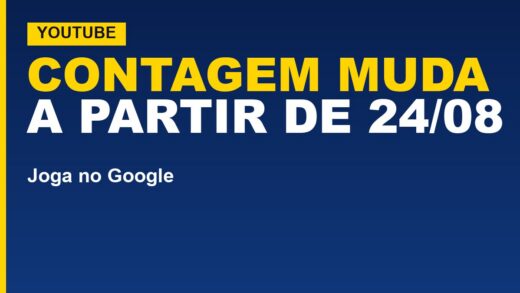 YouTube vai mudar como conta visualizações a partir de 24/08