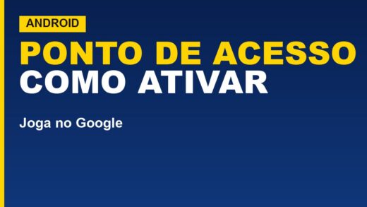 Como compartilhar a internet do celular (ponto de acesso Wi-Fi)