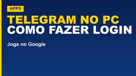 Telegram no PC: como baixar, instalar e fazer login