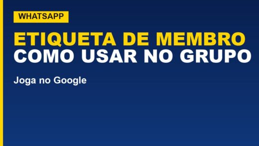 Etiqueta de membro no grupo do WhatsApp: o que é e como usar