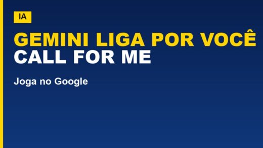 Gemini liga por você: o que é o Call for Me e quem pode usar