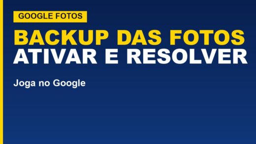 Backup do Google Fotos: como ativar, desativar e o que fazer se travar