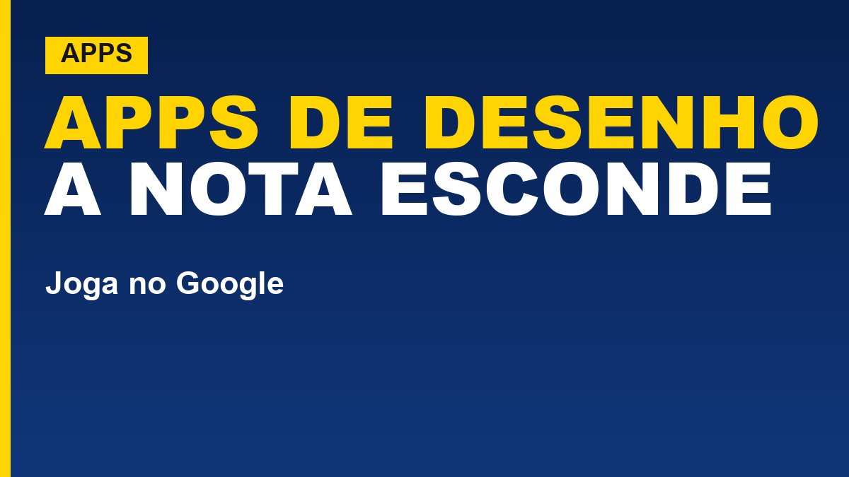 Melhores apps para desenhar: 4 comparados; veja o que a nota esconde