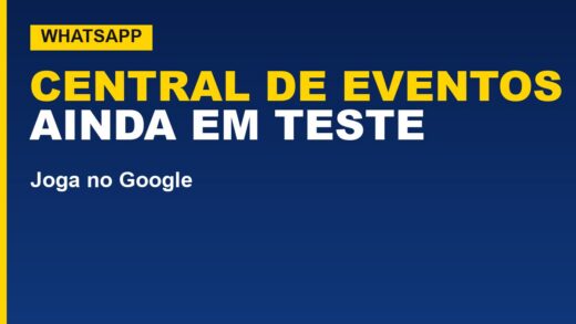 WhatsApp testa Central de Eventos e convite para quem não tem o app
