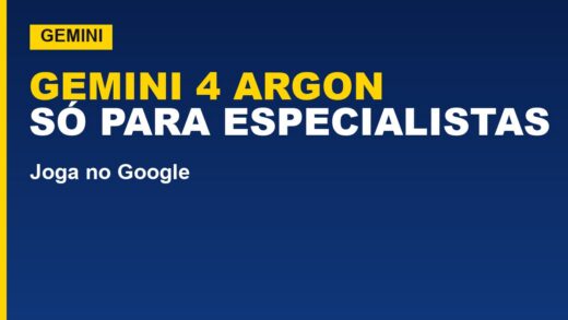Gemini 4 Argon: o que é e quando você poderá usar